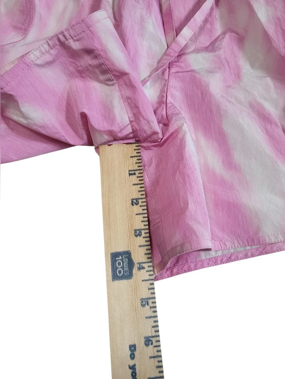 GANNI Tech Fabric Shorts Dreamy Daze Phlox Pink Size 36 / US 2 Pockets